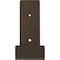 Ekena Millwork Steel Hanging Shelf Bracket, Hammered Brown 2"W x 6"D x 5 1/2"H BKTM02X06X05HSHBR - alternate 4